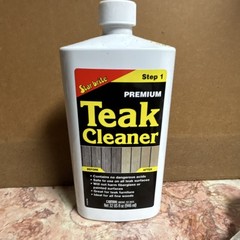 Star brite Premium Teak Cleaner Step 1 No Dangerous Acids 32 fl oz 81432