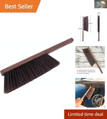 Gentle Cleaning Dust Brush for Home and Auto – Soft Bristles, Strong Handle