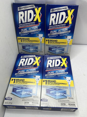 Rid-X 4pk Professional Septic System Treatment Dual Action Powder 9.8oz 94143