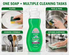 Palmolive Original Dish Liquid Soap 3 Fl Oz 88 mL Travel Size Pack of 8