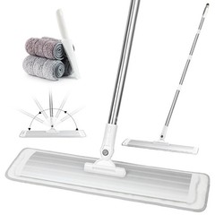 Commercial Flat Microfiber Floor Mop Cleaning System 18″ Inch Wet Dry And Dust H