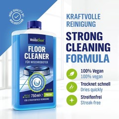 Robot Mop Floor Cleaning Solution 25 oz – Low Foam Concentrate, Compatible with