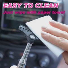 Side Mirror Squeegee, 2 PCS Car Mirror Squeegee, Retractable Car Rearview Mir…