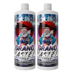 GRAND MASTER SMOKE 64oz / 2 Pack Soak & Wash Bundle Glass Pipe Cleaner – Clea…