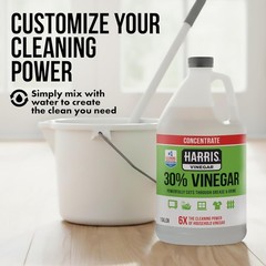 30% Vinegar Concentrated Extra Strength — All Purpose Cleaner for Home, Garde…