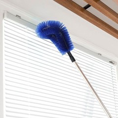 Bristled Head Stainless Steel Ceiling Broom Perfect for Deep Cleaning Tasks