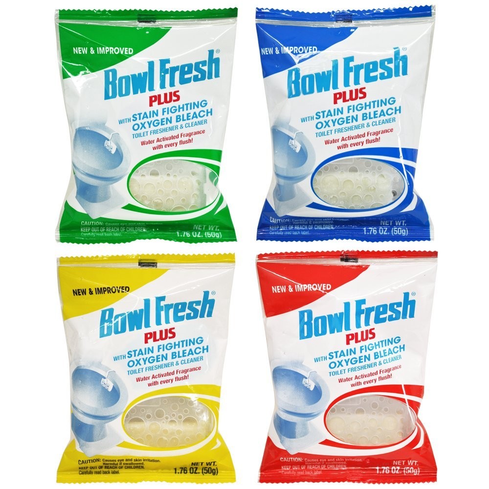 Bowl Fresh Plus Toilet Cleaner and 7.04 Ounce (Pack of 1), Multicolor