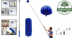 Extended Cleaning Duster for Ceilings, Fans, and Furniture Surfaces