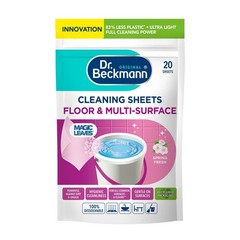 Dr Beckmann Floor & Multi-Surface Cleaning Sheets (20 Sheets) – Spring Fresh