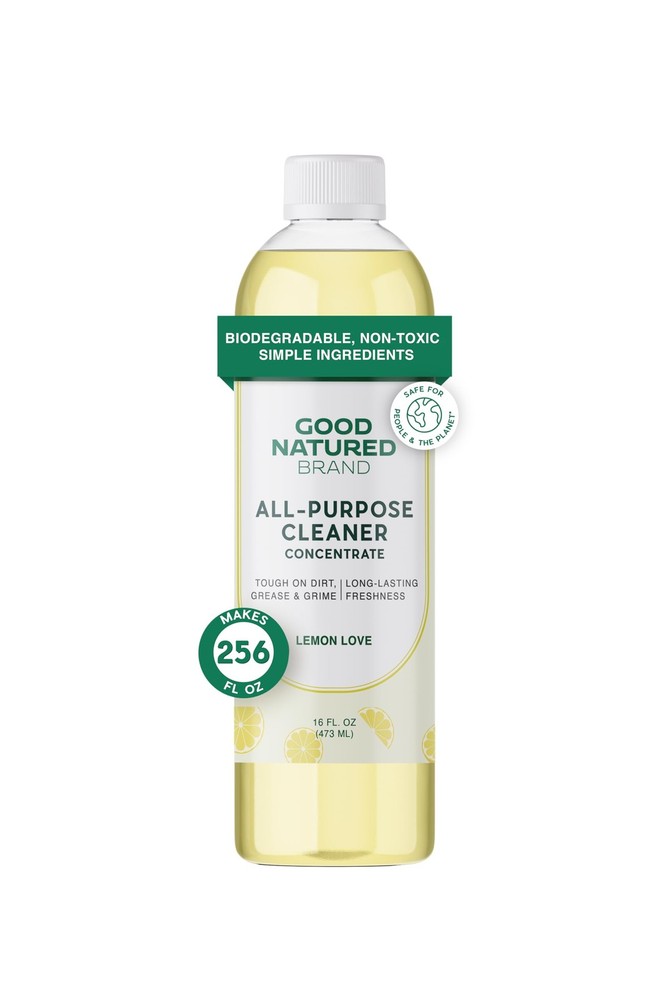 All Purpose Cleaner Concentrate Multi Surface Lemon Natural 16oz Makes 256oz