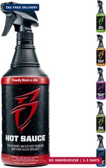 Boat Bling Hot Sauce Premium Hard Water Spot Remover w/High-Gloss Wax Sealants,