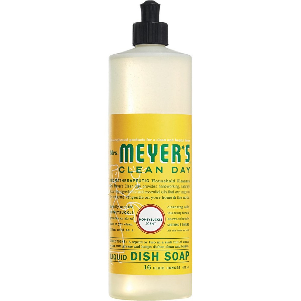 Mrs. Meyer’s Clean Day 16 Oz. Honeysuckle Scent Liquid Dish Soap 17423 Mrs.