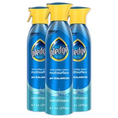 Pledge pH-Balanced Multisurface Spray, Gently Clean 101 9.7 Fl Oz (Pack of 3)
