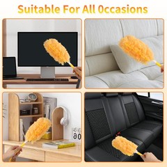 SVPSNUMSI 36 Pack Dusters Compatible with Swiffer Dusters for Cleaning, with …