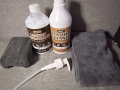 LISRUX Leather Cleaner and Conditioner Kit-2×18oz Care For Colourless