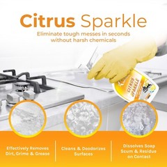 Hygea Natural Citrus Sparkle – Heavy Duty Degreaser and All purpose Cleaner