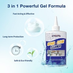 Effortless Cleaning Gel for Bathroom, Kitchen & Tile – 10 Oz Pack for Quick Use