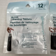 Water Bottle Cleaning Tablets 2x 12 packs Chlorinefree & Odorless Cleaner
