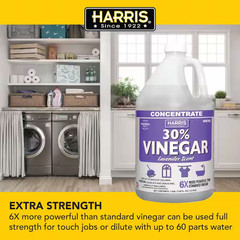 Harris 30% Vinegar All-Purpose Cleaner Concentrate Lavender Scent 128 oz
