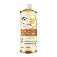 Dr. Jacobs Naturals All-Purpose Castile Cleaner, plant-based (Almond Honey)