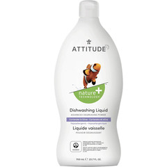 Attitude Nature Technology Dishwashing Liquid Coriander & Olive 23.7 oz.Cleaning