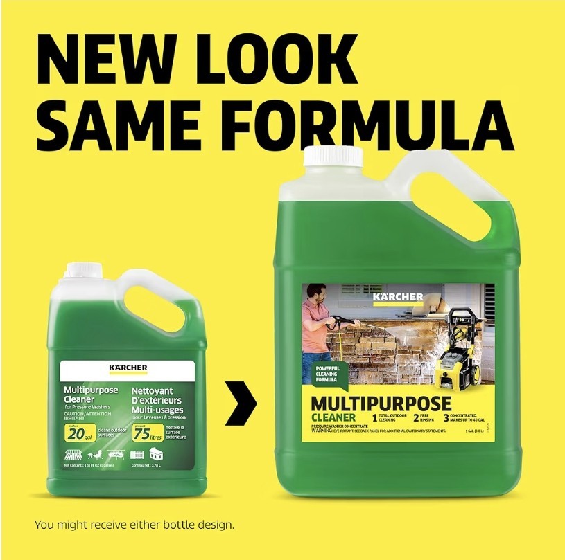 Multi Purpose Pressure Washer Detergent Removes Dirt Grime Fences WE SHIP OVERSE