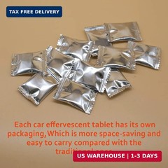 100 Pieces Car windshield washer fluid Concentrated Clean Tablets,New Formula wi