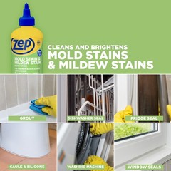 Zep Mold Stain & Mildew Stain Remover Gel – 8oz