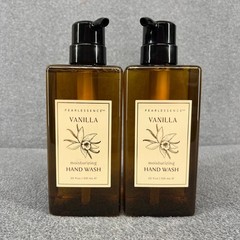 2x Pearlessence Vanilla Hand Wash Unisex 20 oz Amber Moisturizing Soap Duo set