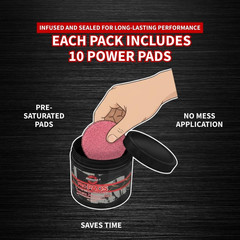 Renegade Pro Pads – Pre-Saturated Red Metal Polishing Pads for Aluminum & Stainl