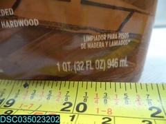 QTY=64OZ(2 X 32OZ): ZEP Hardwood and Laminate Floor Cleaner 021709011722