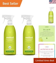 Powergreen All-Purpose Cleaner with Lime + Sea Salt – 2 Pack of 28oz Bottles
