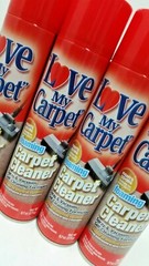 ( LOT 5 ) NEW Love My. Carpet Foaming Cleaner, Fights Odor, Spray & Vacuum
