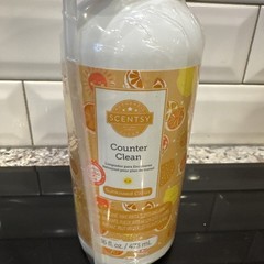 NEW SEALED Scentsy Counter Clean Sunkissed Citrus Scent All Purpose 16oz Retired
