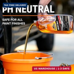 Armor All Ultra Shine Car Wash and Car Wax,Cleaning Fluid for Cars,Trucks,Motorc