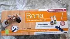 Bona Multi-Surface Floor Care Kit for Cleaning Hardwood Hard-Surface Floors NEW