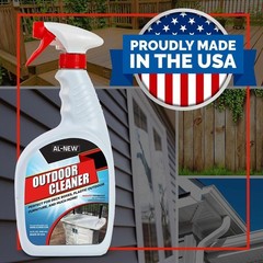 AL-NEW Patio Cushion Cleaner | Safe For Use On Outdoor 32 Fl Oz (Pack of 2)