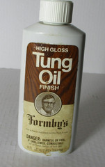 Vintage Formby’s Tung Oil Finish High Gloss 8 Ounces Full Bottle 1980 Polish