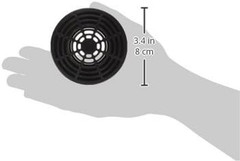 1.5 Inch MPT Threaded Low Profile ABS Strainer for Rain Barrels, Aquariums, Irri