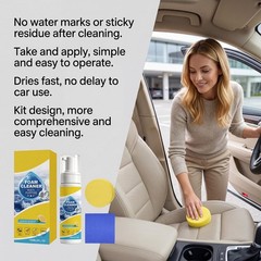 4 in 1 Multi Enzyme Foam Cleaner All Purpose No Rinse Spray Car Kitchen 2 Pcs