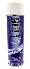 Victoria Bay Lemon Furniture Polish Aerosol Spray On-Wipe Off, 19 oz Can
