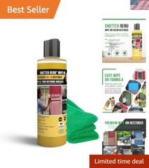 8 Oz Wipe On Advanced Plant-Based Outdoor Color Restorer – Safe & Effective