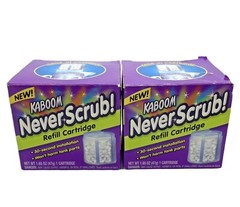 Kaboom Never Scrub Toilet Drop In Refill Cartridges, 2 Refills
