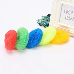 10/30/50 Pcs Scouring Pads Kitchen Cleaning Dishwashing Ball Pot Round Scrubbers