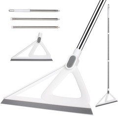 Silicone Broom，Squeegee Broom Sweeping Water and Pet Hair，Rubber Broom