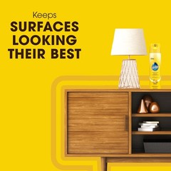 Enhancing Polish, Furniture & Wood Spray, Lemon Scent, 9.7Oz (Pack of 3)
