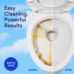 BLUELAND 100% Plastic Free Toilet Bowl Cleaner Tablets, 28ct, Lemon Cedar | Remo