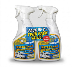 2 PK Miraclemist Instant Mold and Mildew Spray Remover for RV and Boat Exteriora