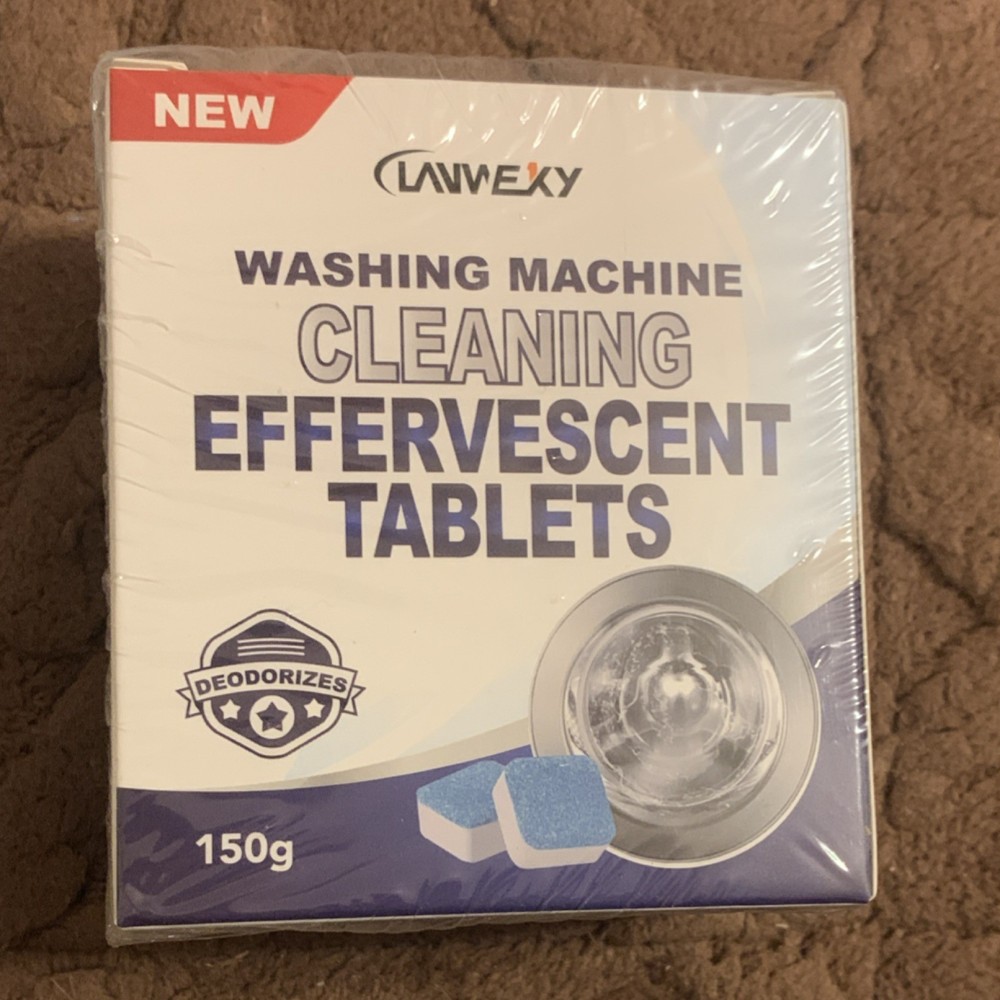 LAWEXY Washing Machine Cleaner Tablets 150g Deodorizes LM-ZB-023 Pack of 10