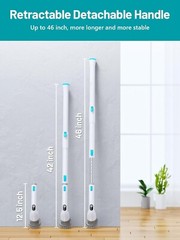 Electric Spin Scrubber, Shower Scrubber Cordless Cleaning Brush Full-Body IPX7